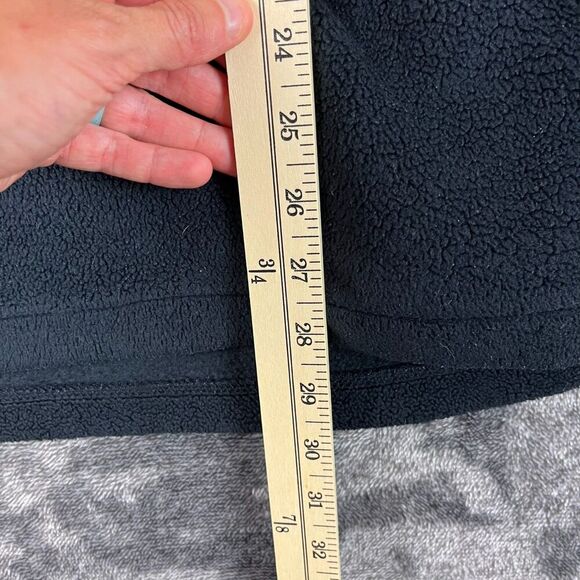 Vtg Starter NHL Philadelphia Flyers 1/4 Zip Mock Neck Fleece Pullover Men's L* - Picture 8 of 11